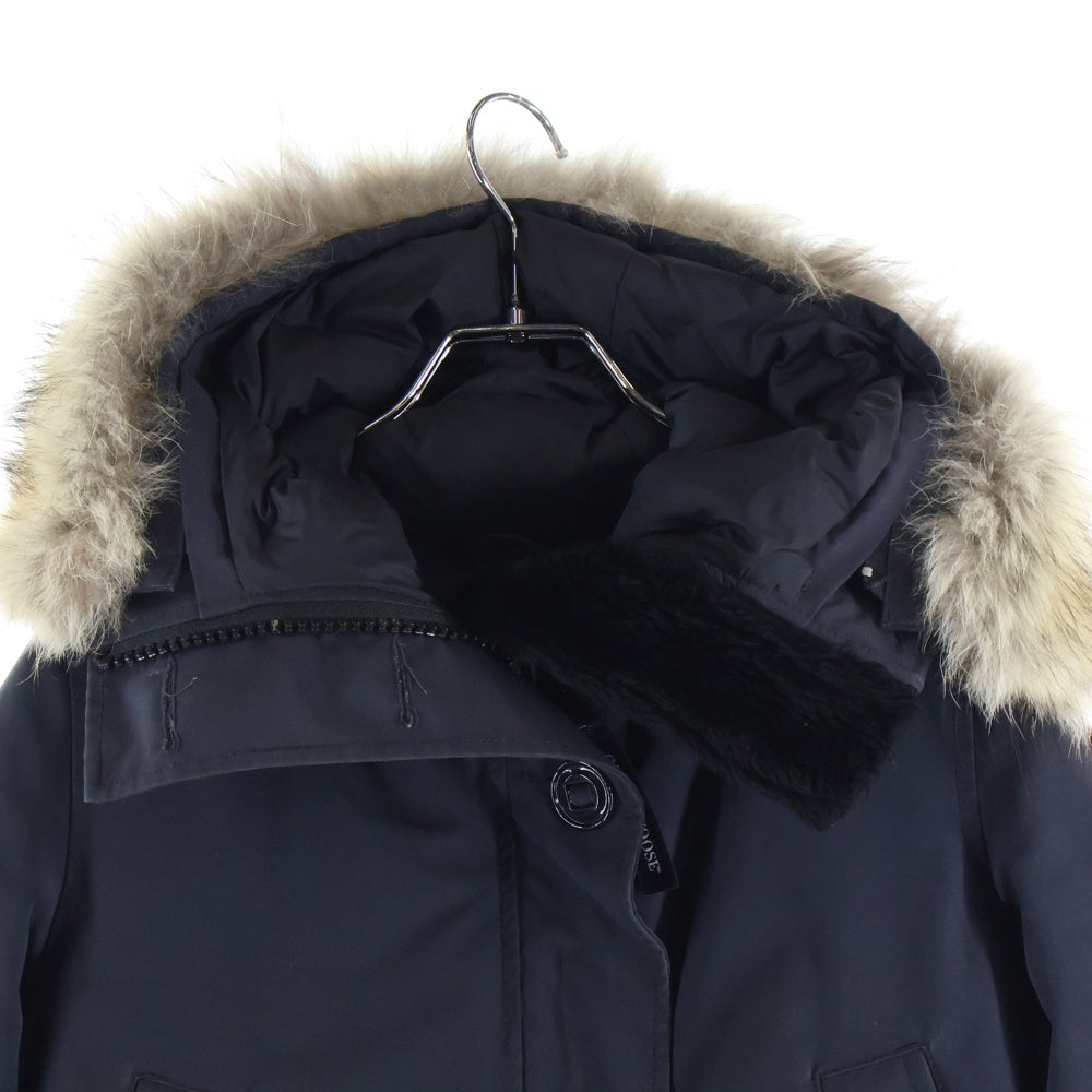 CANADA GOOSE(カナダグース) BRONTE PARKA ブロンテパーカー ファー フーデッドダウンジャケット レディース ブラック 2603JL