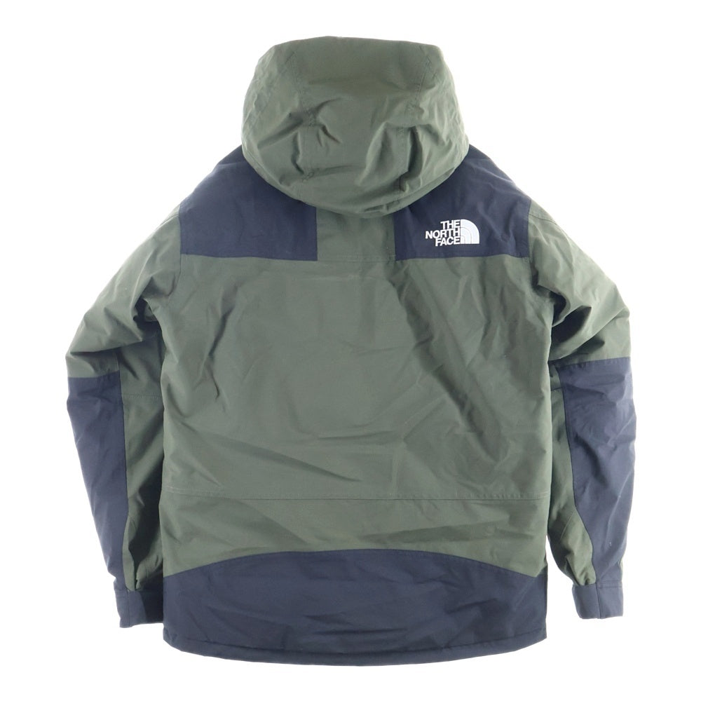 THE NORTH FACE(ザノースフェイス) MOUNTAIN DOWN JACKET ゴアテックス マウンテン ジップアップ ダウンジャケット カーキ ND92237