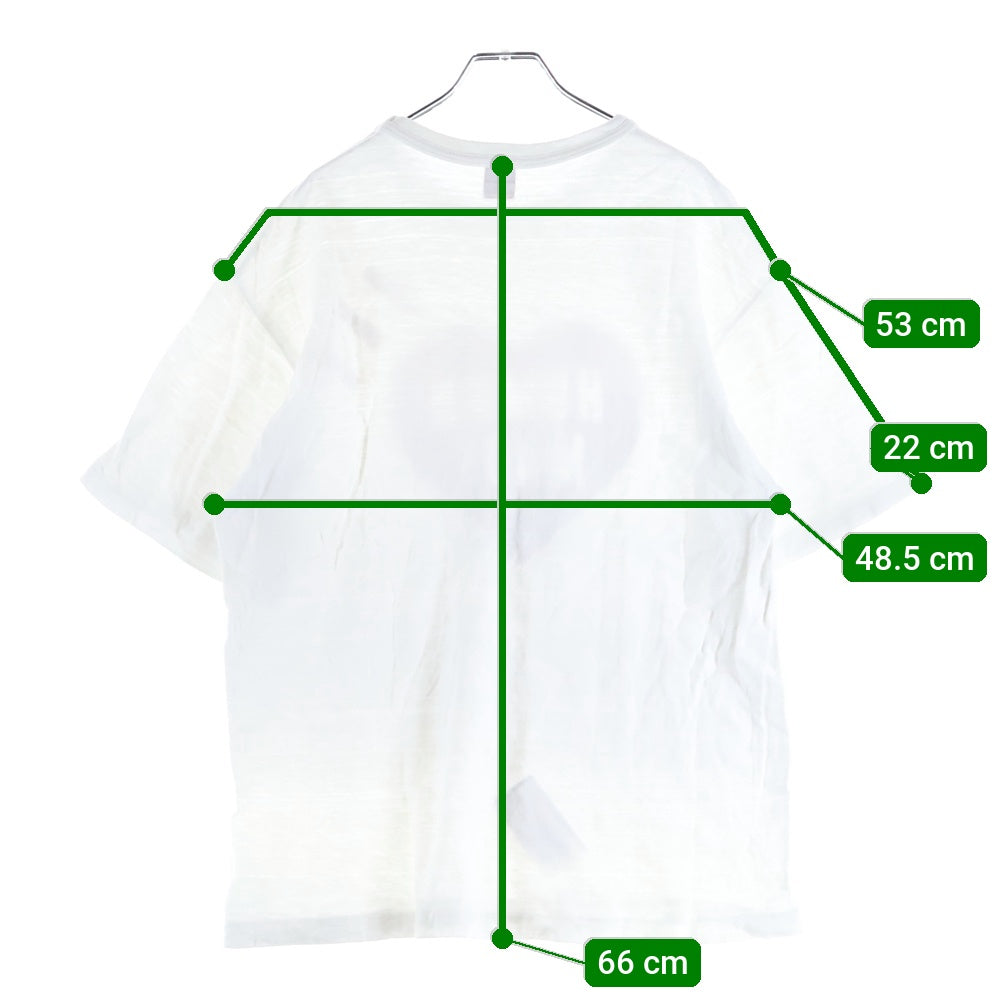 HUMAN MADE(ヒューマンメイド) DAILY S/S T-SHIRT デイリー フロントプリント 半袖Tシャツ カットソー ホワイト