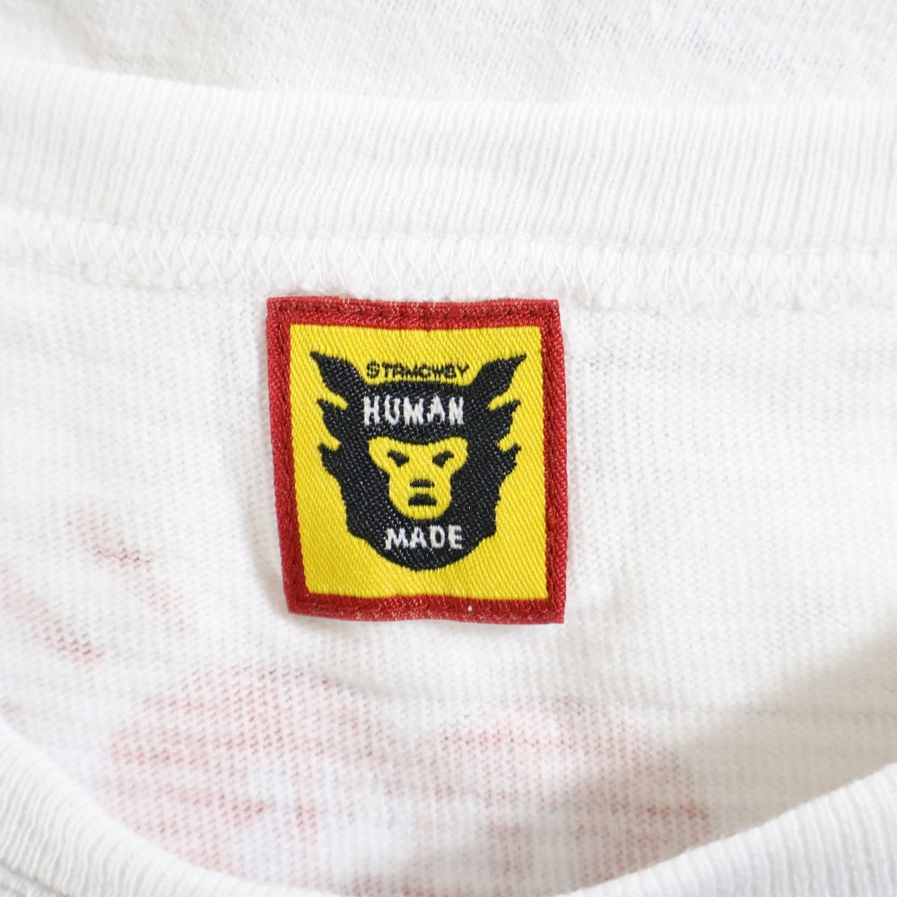 HUMAN MADE(ヒューマンメイド) 21SS ×KAWS #3 T-SHIRT カウズ フロントプリント 半袖Tシャツ カットソー ホワイト