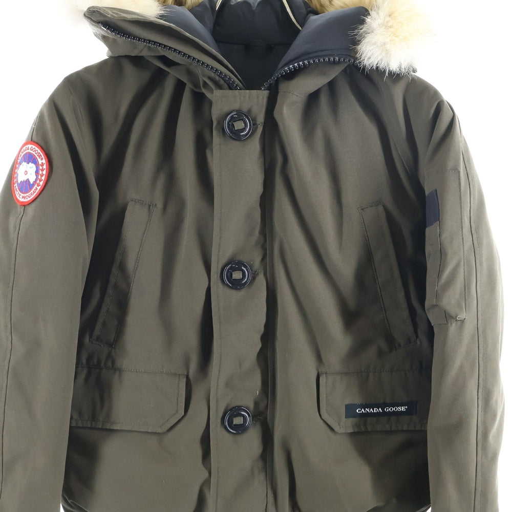 CANADA GOOSE(カナダグース) CHILLIWACK PARKA チリワック ファーフーデッド ダウンジャケット パーカー レディース カーキ 7950JL