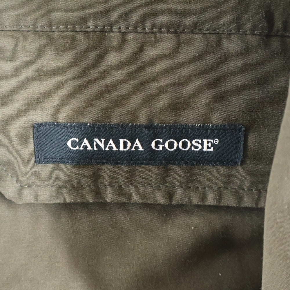 CANADA GOOSE(カナダグース) CHILLIWACK PARKA チリワック ファーフーデッド ダウンジャケット パーカー レディース カーキ 7950JL