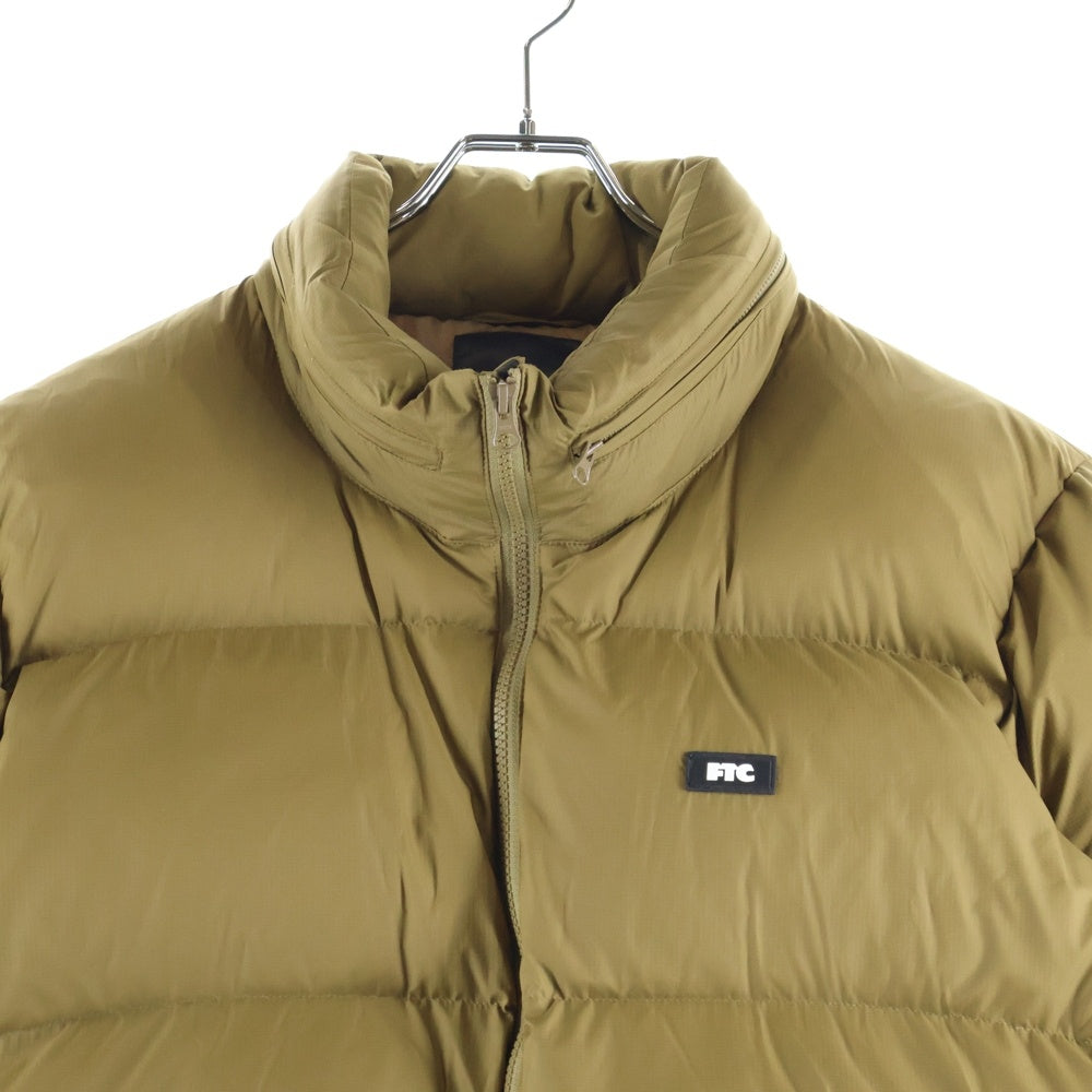 FTC(エフシーティー) 23AW PERTEX DOWN JACKET パーテックス ジップアップ ダウンジャケット カーキ FTC023AWJ02
