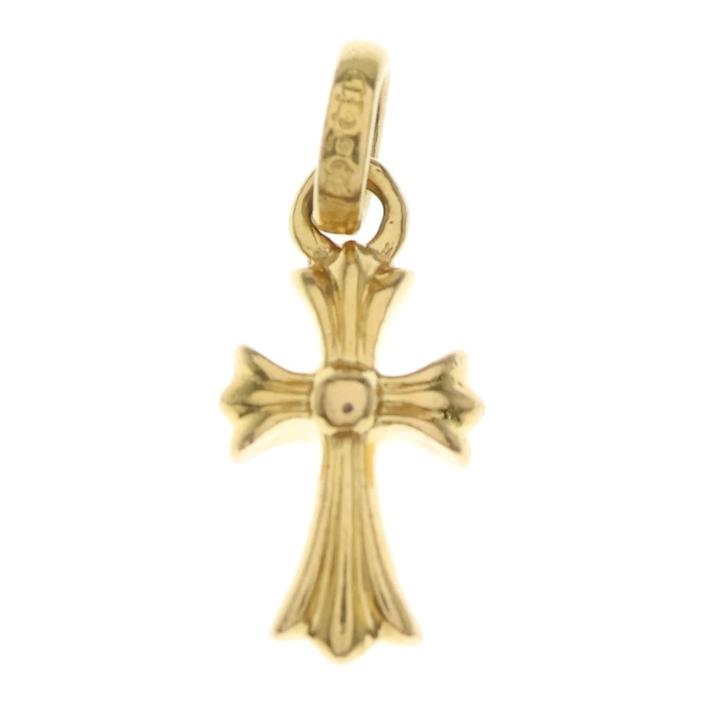 CHROME HEARTS(クロムハーツ) 22K CRS BBYFAT P/DIA ベイビーファットクロス PAVEダイヤ ペンダントトップ ゴールド BCA035