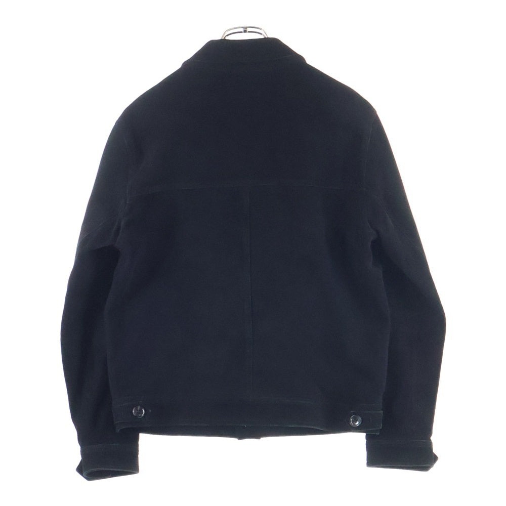 Rags McGREGOR(ラグスマックレガー) 4 BOTTONS LEATHER JACKET 211147102 スウェードレザージャケット ブラック