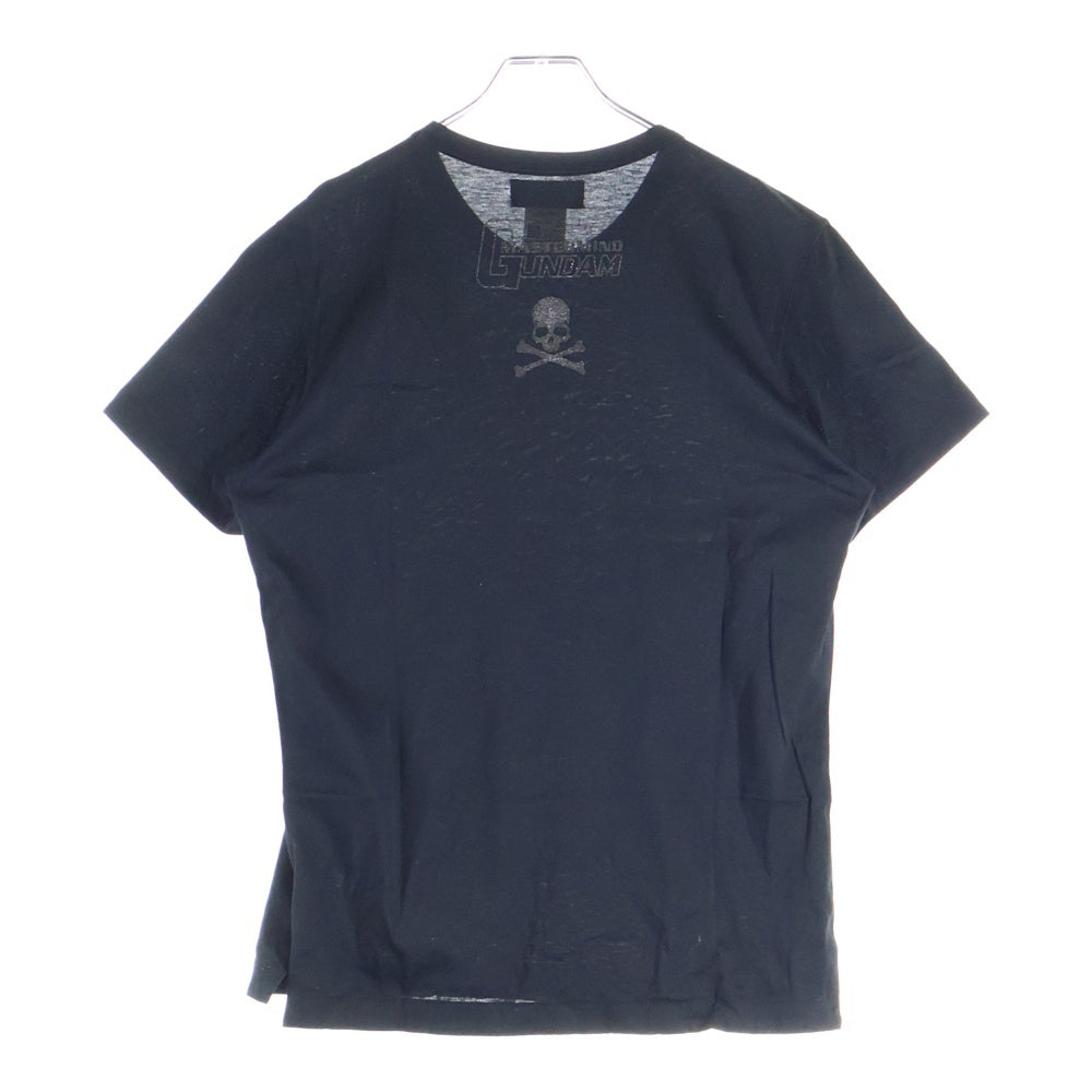 mastermind JAPAN(マスターマインドジャパン) ×GUNDAM ガンダム 日本製 両面グラスビーズ クルーネック 半袖Tシャツ カットソー GMS-TS78-027