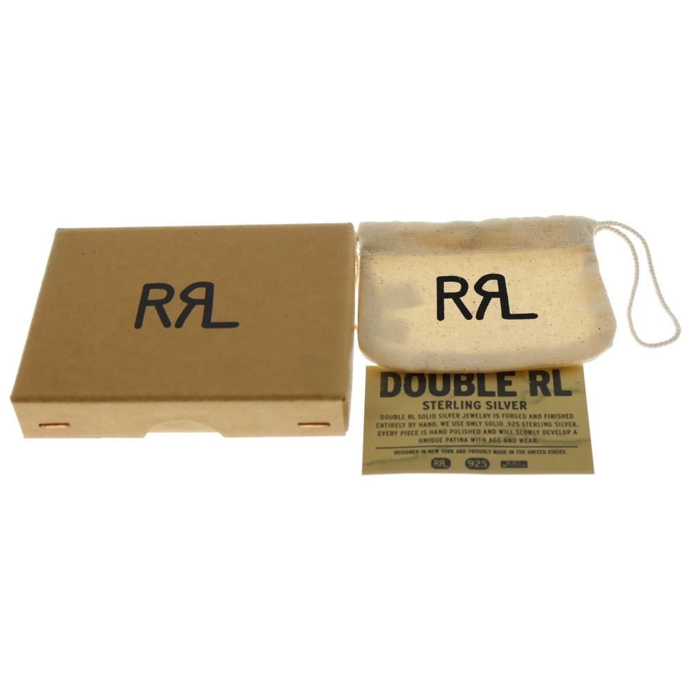 RRL(ダブルアールエル) ハンマーカフ バングル シルバー 417638664001