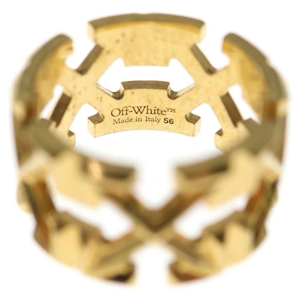 OFF-WHITE(オフホワイト) Multi Arrow Ring in Gold マルチアロー リング ゴールド OWOC007C99MET0017600