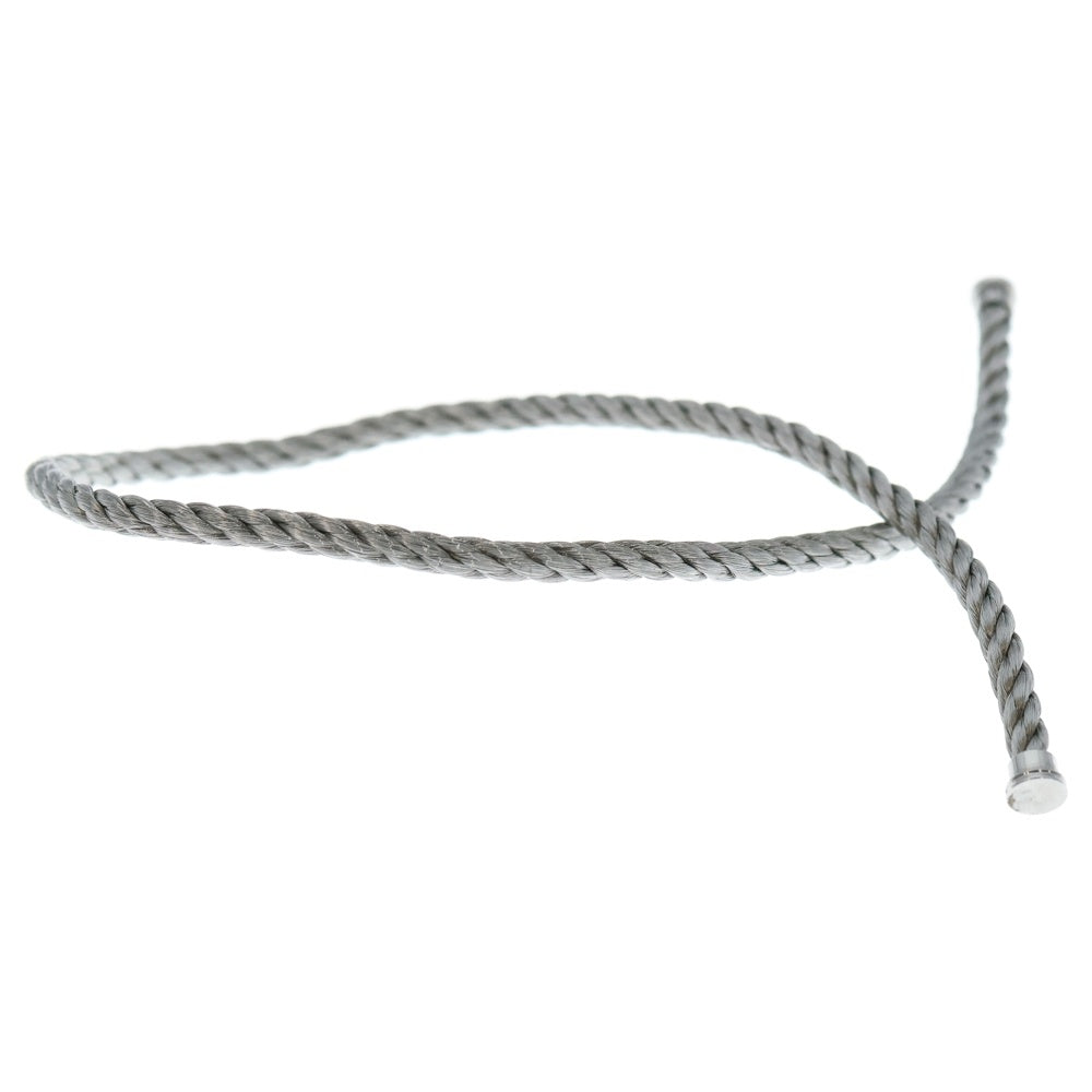 FRED(フレッド) ブレスレット 2ロウ 2連 ロングケーブル17 ステンレス ゴールドメッキ加工