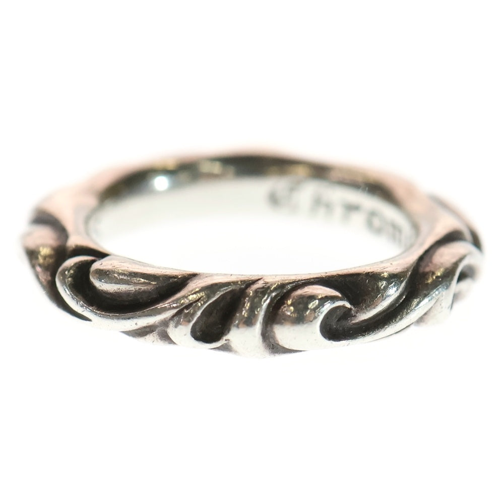 CHROME HEARTS(クロムハーツ) SCRL BAND スクロールバンド リング シルバー BCA351