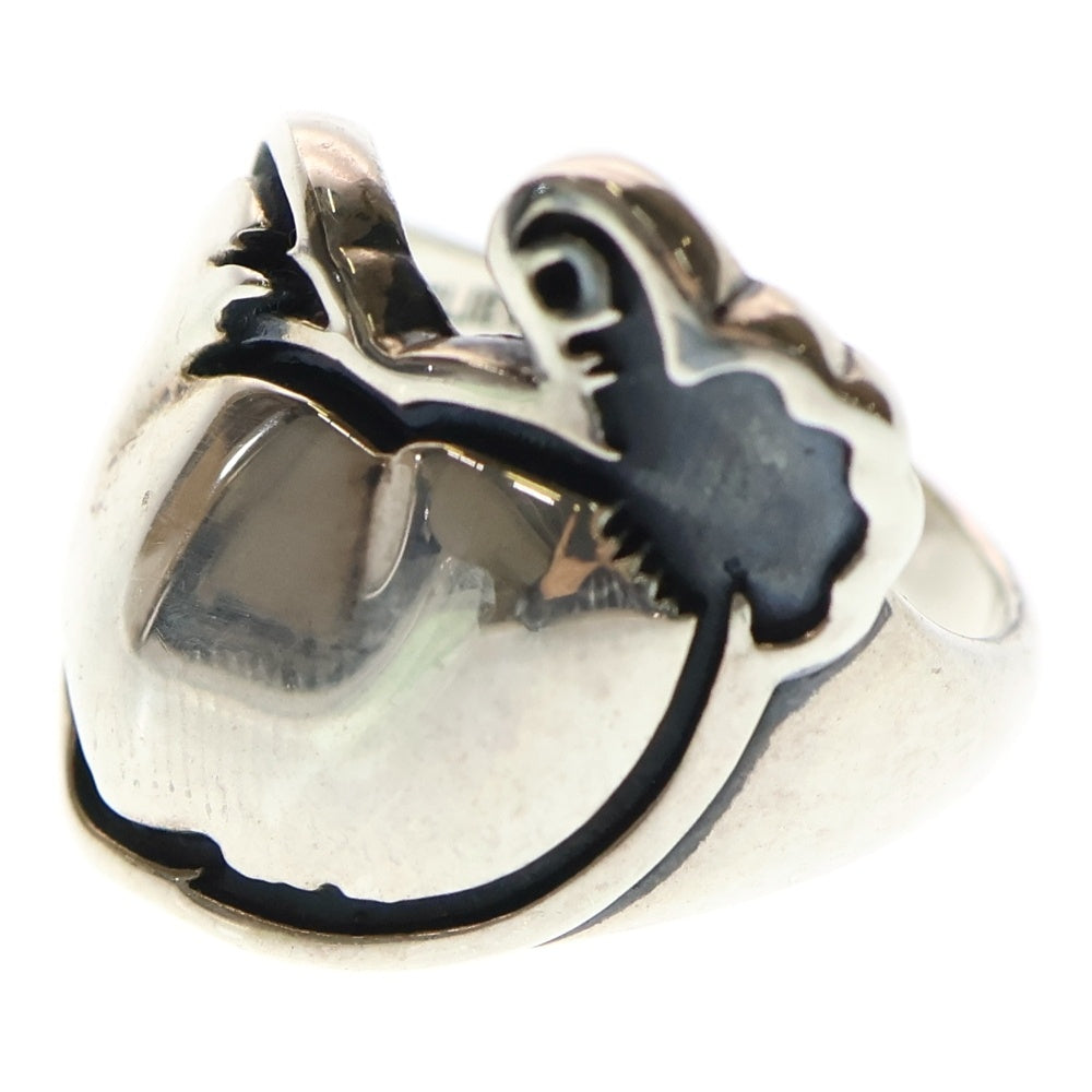 NO BRAND(ノーブランド) TPC ティーピーシー×BELIEVE INMIRACLE ビリーブ インミラクル ロゴマーク リング シルバー