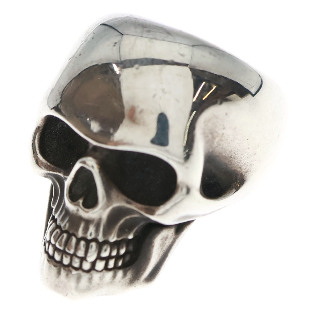 AQUA SILVER(アクアシルバー) SKULL RING プレーン スカル リング シルバー
