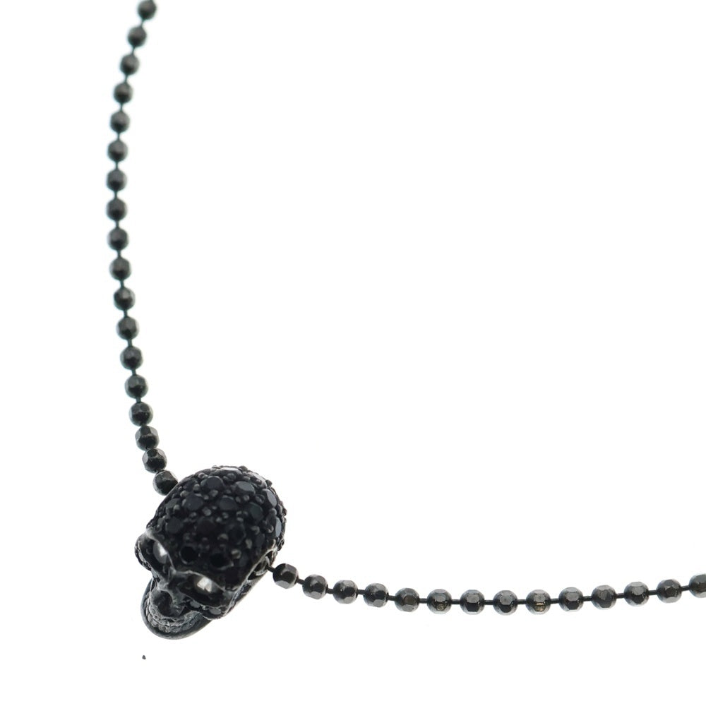 Justin Davis(ジャスティンデイヴィス) NATURAL SKULL NECKLACE ナチュラル スカル ネックレス ブラック SNJ510