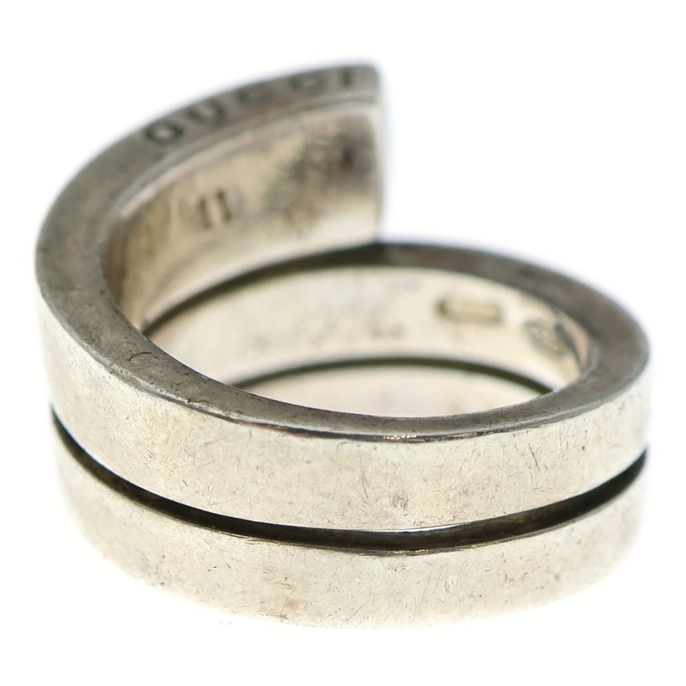 GUCCI(グッチ) Gロゴ スパイラル スネークリング シルバー BA2944