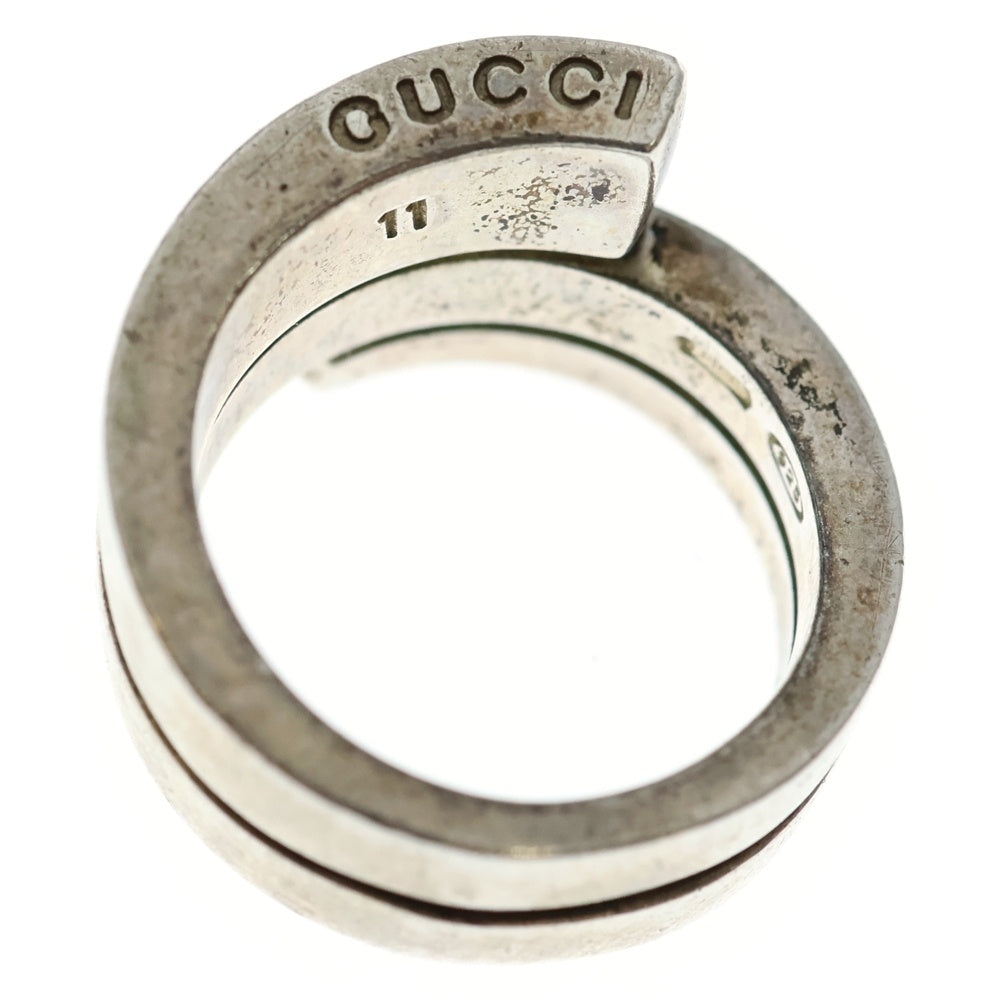 GUCCI(グッチ) Gロゴ スパイラル スネークリング シルバー BA2944