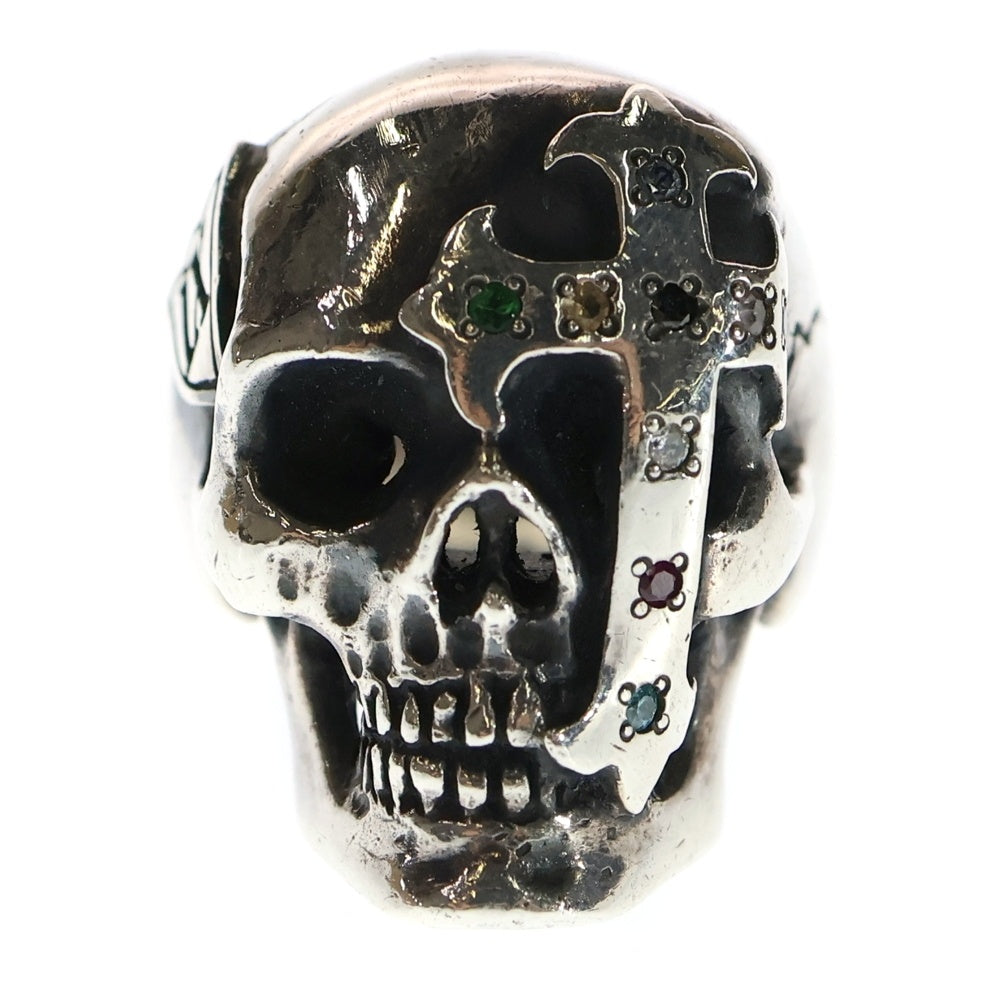 NUMBER (N)INE(ナンバーナイン) 05SS NIGHTCRAWLER期 ×MAGICAL DESIGN SKULL RING マジカル デザイン スカル リング シルバー