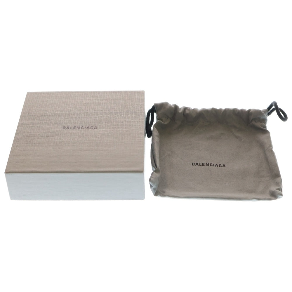 BALENCIAGA(バレンシアガ) Le Cagole ル カゴール レザー ウォレト 二つ折り財布 ブラック 764829