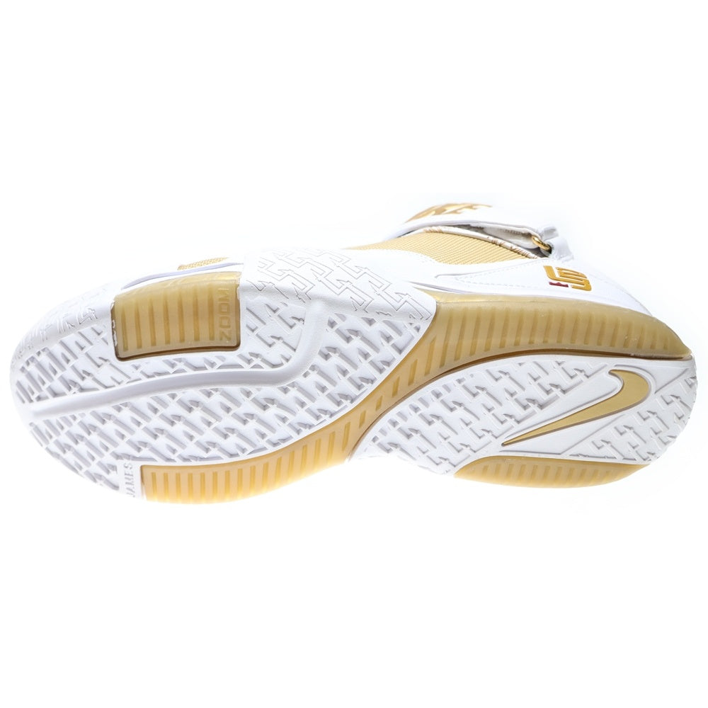 NIKE(ナイキ) ZOOM LEBRON 2 METALLIC GOLD/WHITE ズーム レブロン メタリック ゴールド ホワイト レースアップ ハイカットスニーカー US11/29cm DJ4892-100