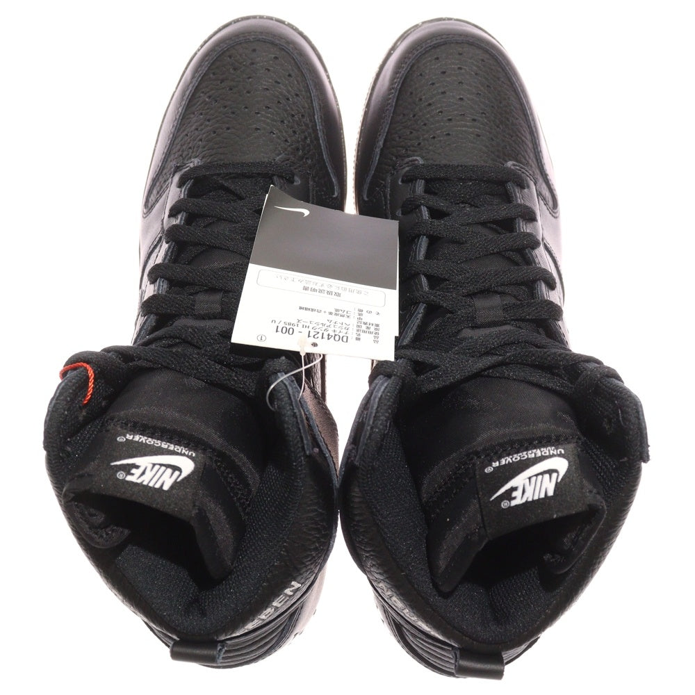 NIKE(ナイキ) ×UNDERCOVER DUNK HIGH CHAOS BLACK アンダーカバー ダンク ハイ カオス ブラック レースアップ ハイカットスニーカー ブラック US11/29.0cm DQ4121-001