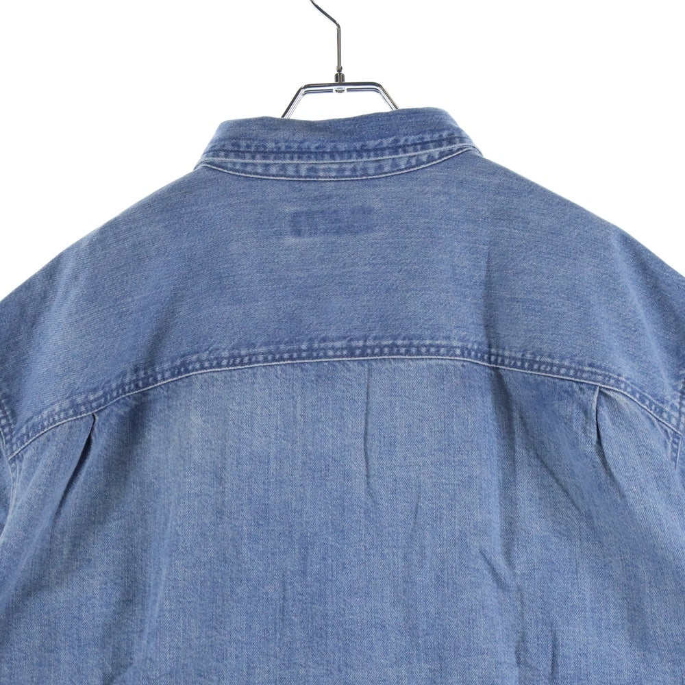 SUPREME(シュプリーム) 24SS Loose Fit S/S Denim Painter Shirt ルーズフィット デニム ペインター 半袖シャツ インディゴ
