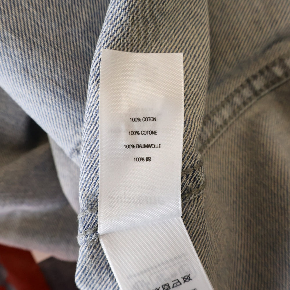 SUPREME(シュプリーム) 24SS Loose Fit S/S Denim Painter Shirt ルーズフィット デニム ペインター 半袖シャツ インディゴ