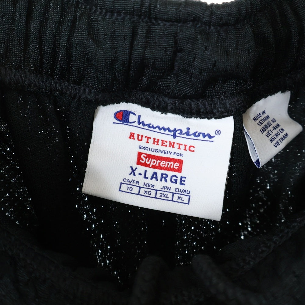 SUPREME(シュプリーム) 24SS ×Champion Mesh Short チャンピオン メッシュ ショーツ ハーフパンツ ブラック