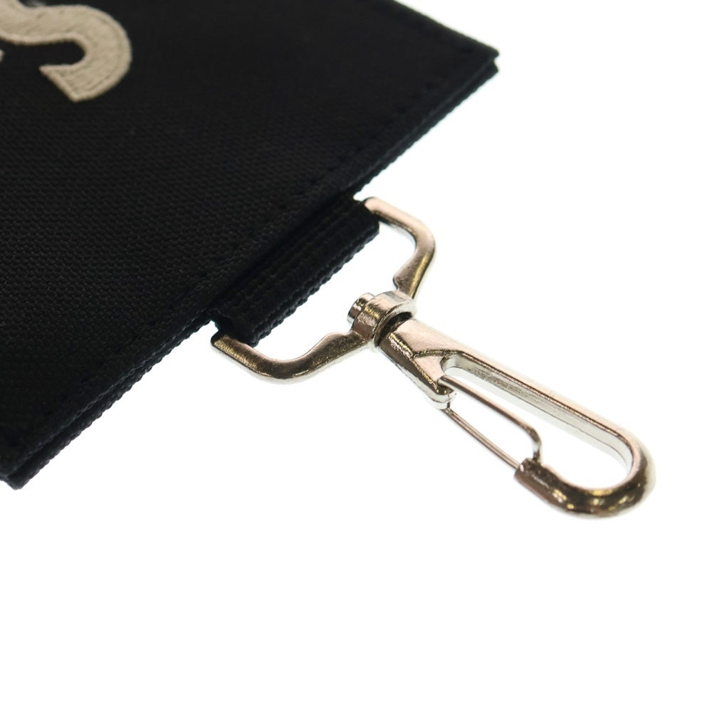 WIND AND SEA(ウィンダンシー) CARD POUCH ロゴエンブロイダリー カード ポーチ ブラック WDS-BYT-RS-16