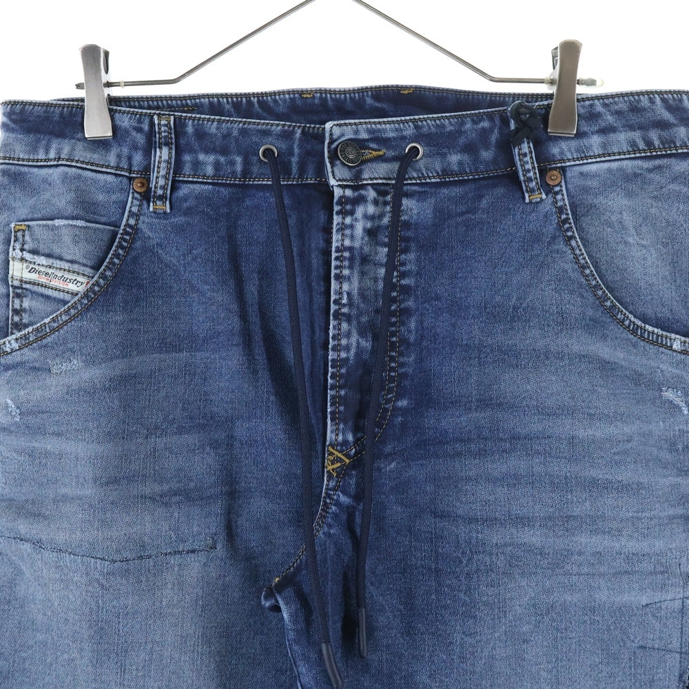 DIESEL(ディーゼル) D-KROOSHORT JOGG JEANS クルー ショート ジョグジーンズ ハーフパンツ インディゴ A02628