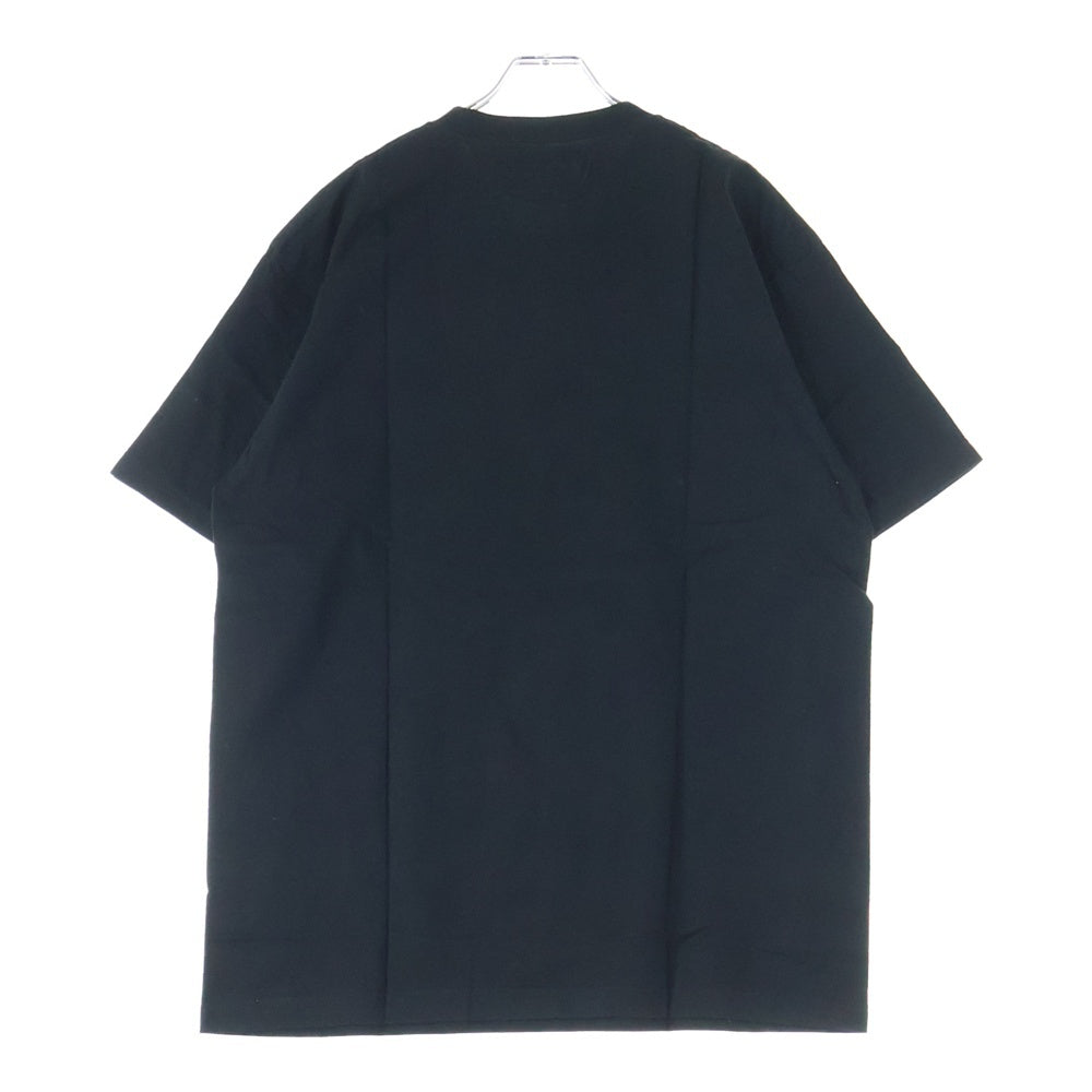 WIND AND SEA(ウィンダンシー) WILD&FREE CITY PHOTO TEE ワイルド アンド フリー フォトプリント クルーネック 半袖Tシャツ カットソー ブラック WDS-CS-357