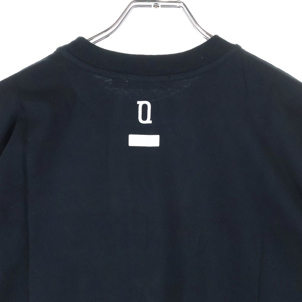 SEQUEL(シークエル) 20AW GAME OVER PRINT TEE ゲーム オーバー プリント クルーネック 半袖Tシャツ カットソー ブラック SQ-20AW-ST05