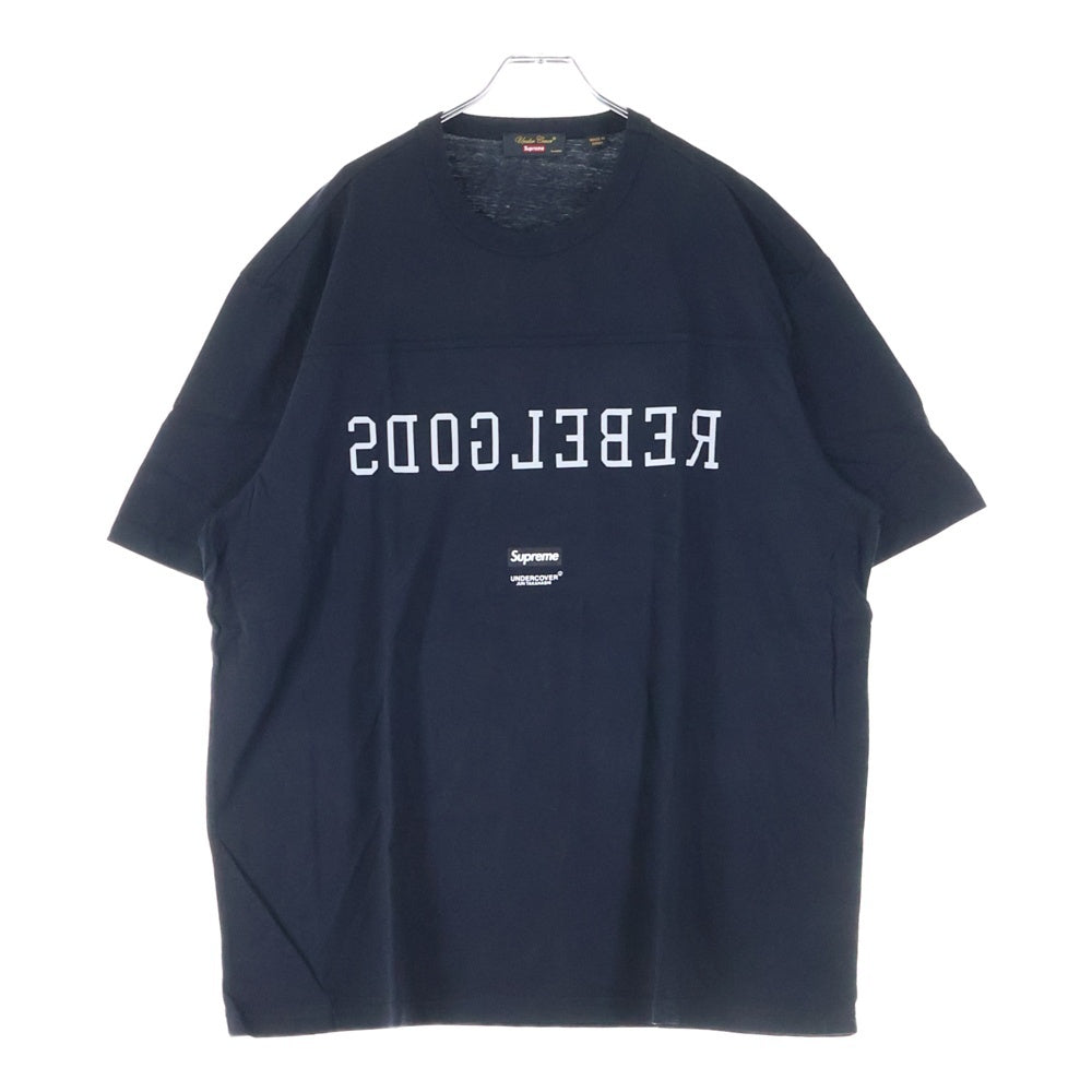 SUPREME(シュプリーム) 23SS ×UNDERCOVER Foot ball Top Tee アンダーカバー フットボール トップ クルーネック 半袖Tシャツ カットソー ブラック