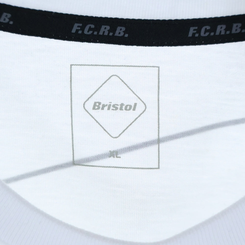 F.C.R.B./F.C.Real Bristol/FCRB(エフシーアールビー/エフシーレアルブリストル) MLB L/S TEAM TEE ホワイトソックス プリント クルーネック 半袖Tシャツ カットソー ホワイト FCRB-212022