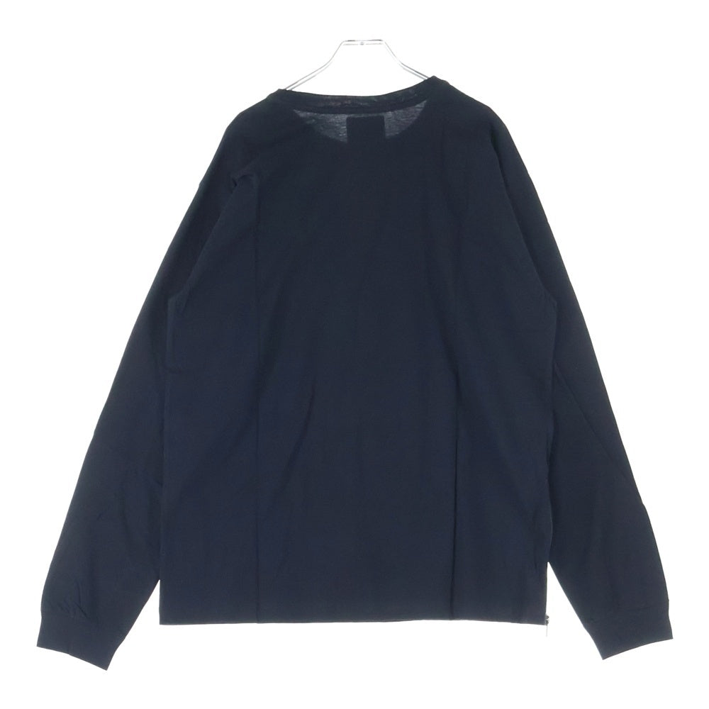 WIND AND SEA(ウィンダンシー) 22SS ×Yohji Yamamoto SIGNATURE-STYLE LOGO LONG SLEEVE T-SHIRT ヨウジヤマモト シグネイチャー スタイル ロゴプリント 半袖Tシャツ WA-22WSLT-01