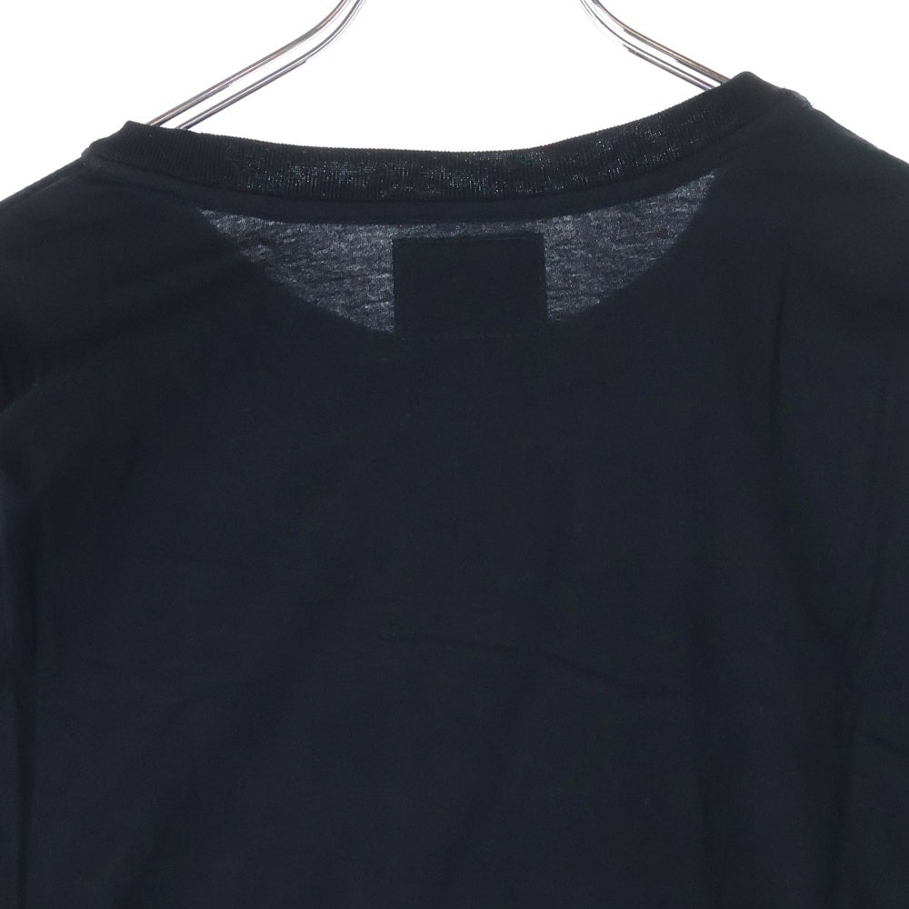 WIND AND SEA(ウィンダンシー) 22SS ×Yohji Yamamoto SIGNATURE-STYLE LOGO LONG SLEEVE T-SHIRT ヨウジヤマモト シグネイチャー スタイル ロゴプリント 半袖Tシャツ WA-22WSLT-01
