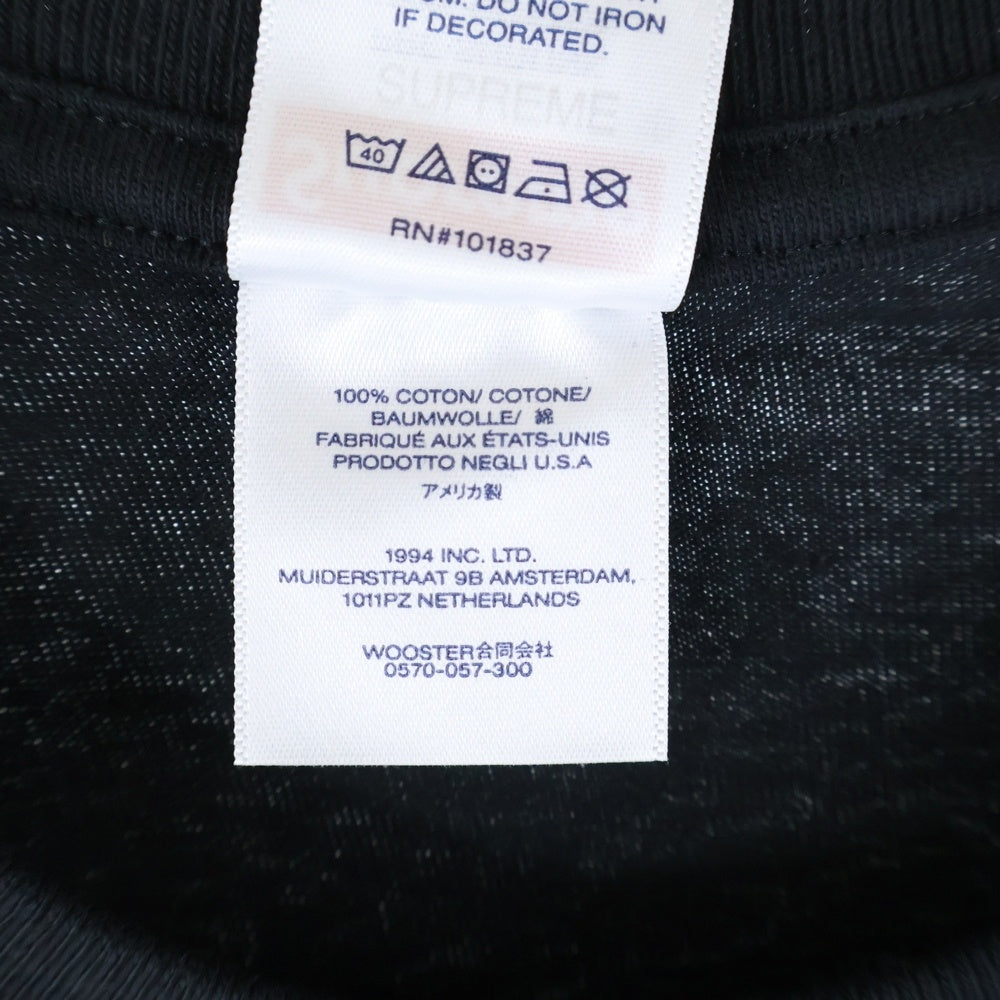 SUPREME(シュプリーム) 22AW Andre 3000 Tee アンドレ フォトプリント クルーネック 半袖Tシャツ カットソー ブラック