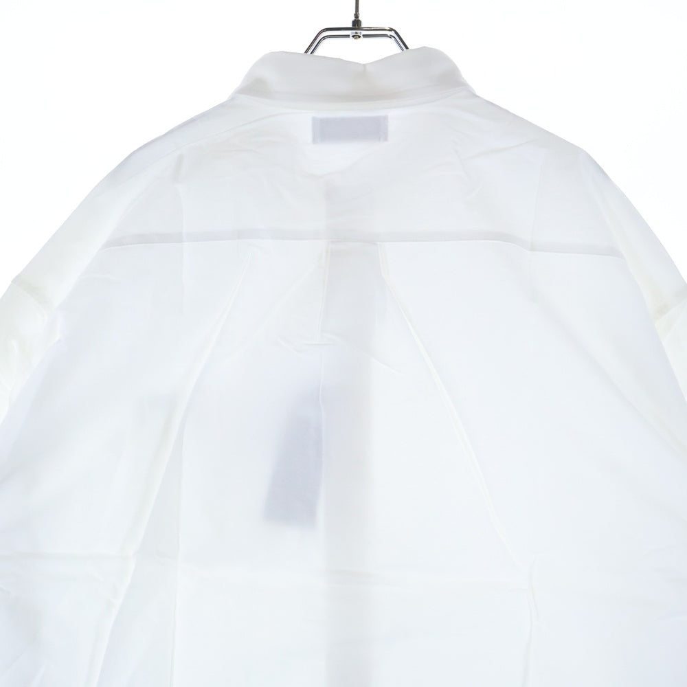 WIND AND SEA(ウィンダンシー) OXFORD SHIRT SEAパッチ レギュラーカラー オックスフォード ロングスリーブ 長袖シャツ ホワイト WDS-O-BOR-23-Q1-SH-01