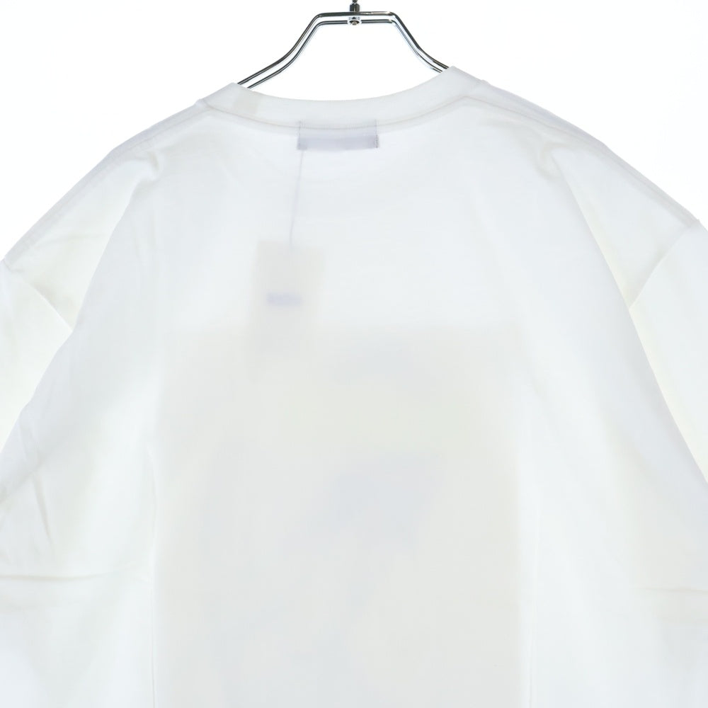 GOD SELECTION XXX(ゴッドセレクショントリプルエックス) 22SS 9周年記念 Miranda Kerr Tee ミランダカー プリント 半袖Tシャツ カットソー ホワイト GX-S22-9ST-01