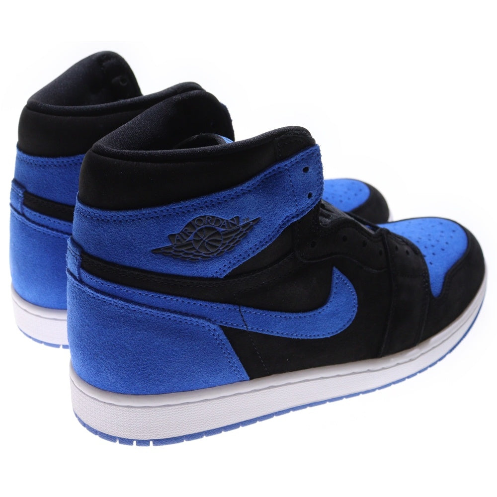 NIKE(ナイキ) AIR JORDAN 1 RETRO HIGH OG ROYAL REIMAGINED エアジョーダン1スエードロイヤル ハイカットスニーカー ブルー/ブラック US11/29cm DZ5485-042