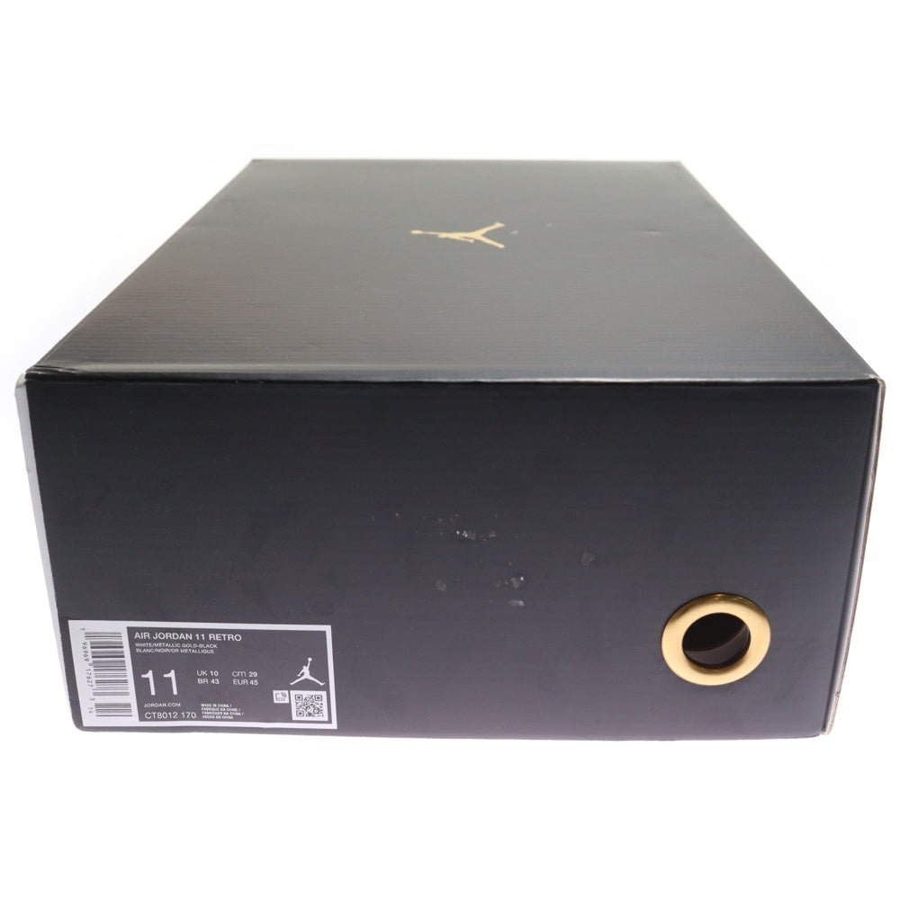 NIKE(ナイキ) AIR JORDAN 11 RETRO Gratitude エアジョーダン11 レトロ グラティテュード ミッドカットスニーカー ホワイト/ブラック US11/29cm CT8012-170