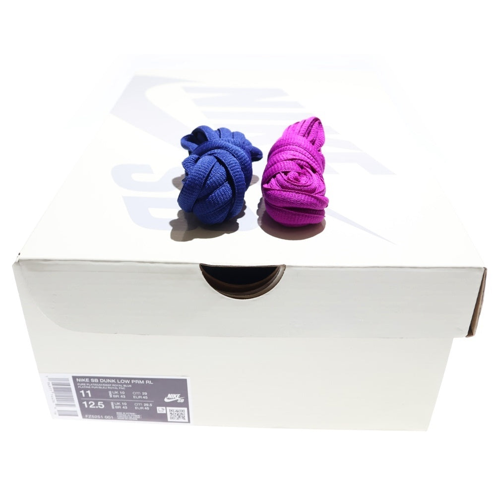 NIKE SB(ナイキエスビー) ×RAYSSA LEAL DUNK LOW PRM RL PURE PLATINUM ライッサ レアウ ダンク ローカットスニーカー マルチ US11/29cm FZ5251-001