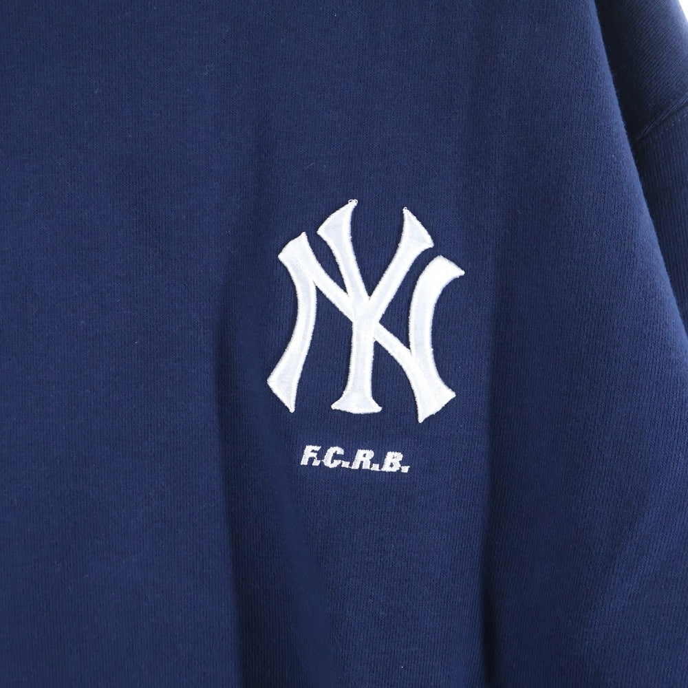 F.C.R.B.(エフシーアールビー) 21AW MLB TOUR TEAM CREWNECK SWEAT MLBツアー チーム刺繍 クルーネック スウェット トレーナー FCRB-212024