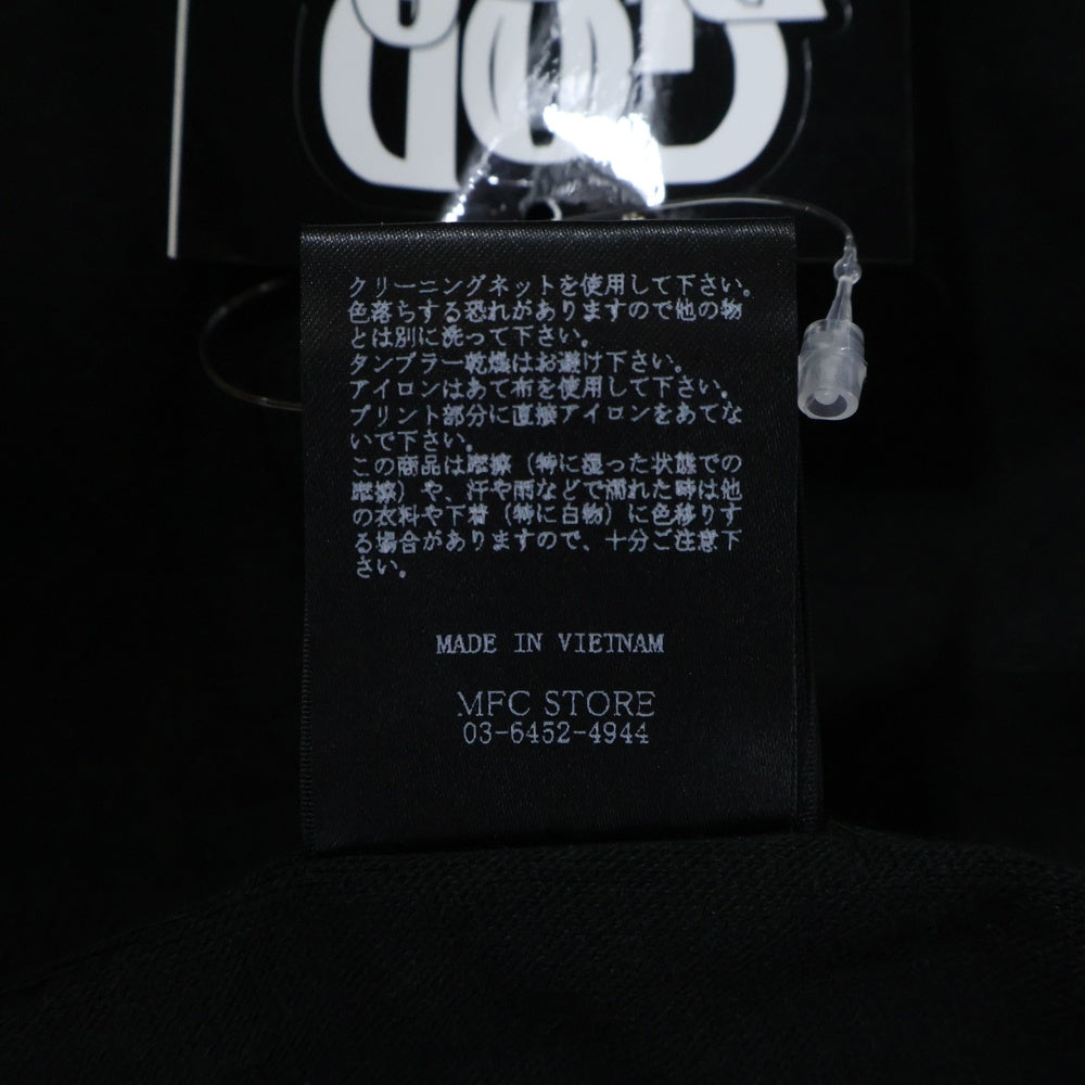 EXAMPLE(エグザンプル) GOD BLESS YOU グッド ブレイス ユー エンブロイダリー 半袖Tシャツ カットソー ブラック