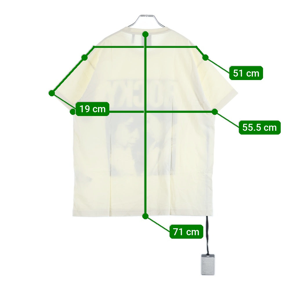 KITH(キス) ×ROCKY I TEE SANDRIFT ロッキー ヴィンテージ サンドリフト プリント クルーネック 半袖Tシャツ カットソー アイボリー KH030159-104