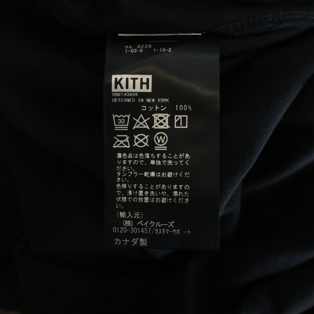 KITH(キス) TOKYO FIREWORKS TEE トウキョウ ファイアー ワークス プリント クルーネック 半袖Tシャツ カットソー ブラック