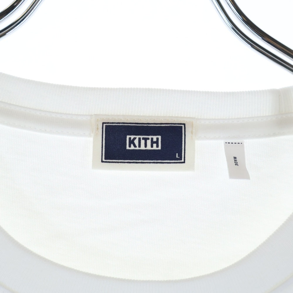 KITH(キス) TOKYO LANDMARK TEE トウキョウ ランドマーク ロゴ プリント クルーネック 半袖Tシャツ カットソー ホワイト KH3774