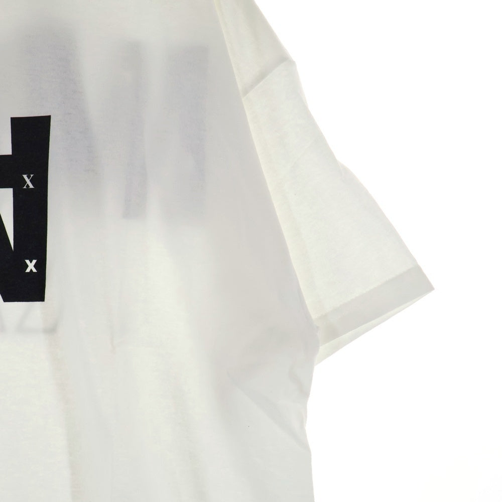 WIND AND SEA(ウィンダンシー) ×GOD SELECTION XXX WDS monogram T-SHIRT ゴッドセレクション モノグラム ロゴプリント クルーネック 半袖Tシャツ カットソー ホワイト XXX-WDS-05