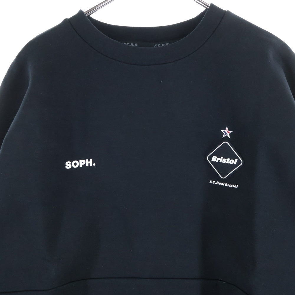 F.C.R.B./F.C.Real Bristol/FCRB(エフシーアールビー/エフシーレアルブリストル) 21AW MLB TOUR TECH KNIT BIG CREWNECK TOP MLB ツアー テック クルーネック スウェット FCRB-212009