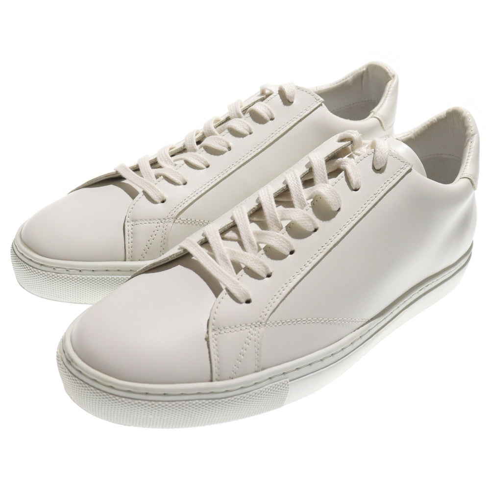 CINZIA ARAIA(チンツィアアライア) サイドジップ レザー ローカットスニーカー ブラック/ホワイト