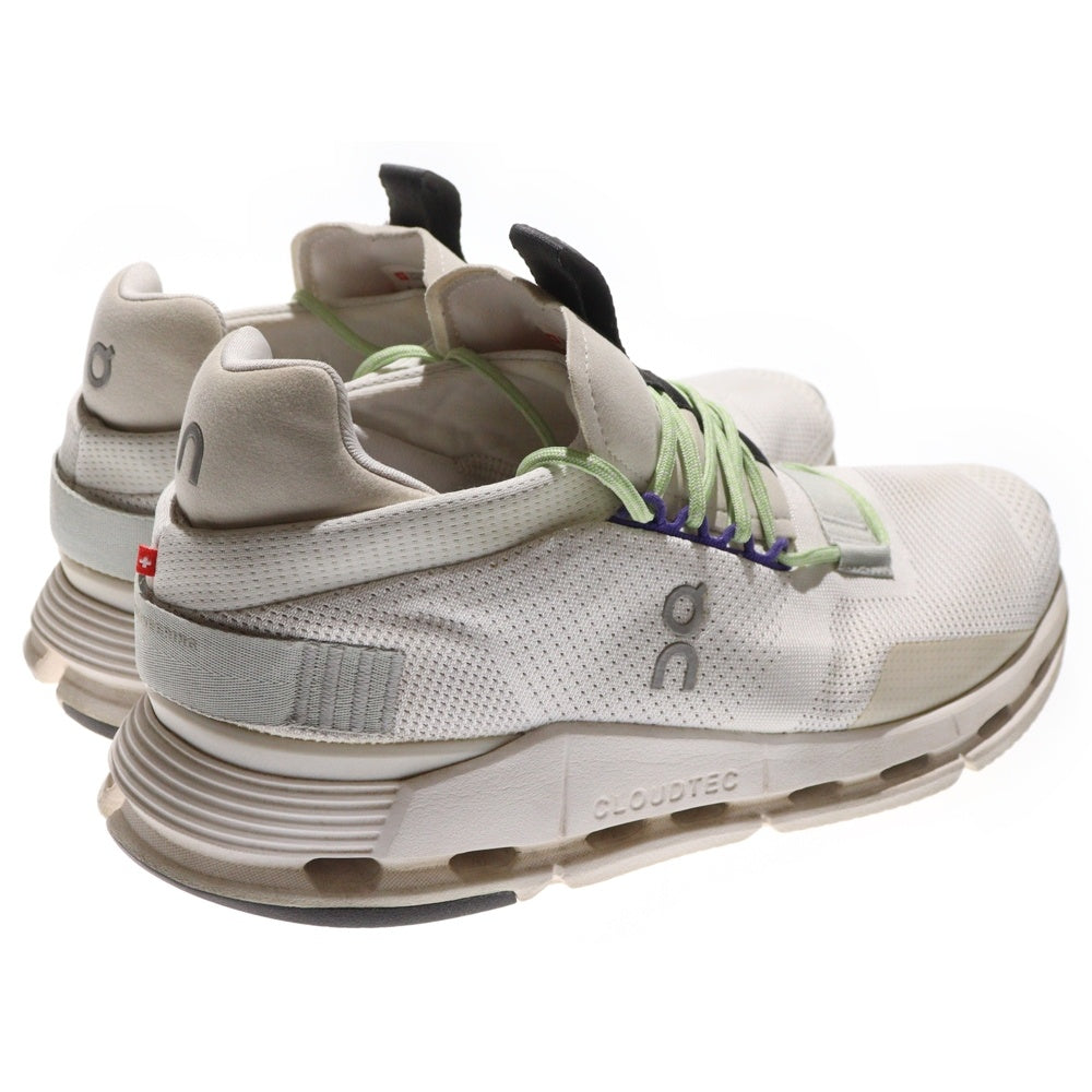 On(オン) CLOUDNOVA クラウドノヴァ ローカットスニーカー ホワイト 98989