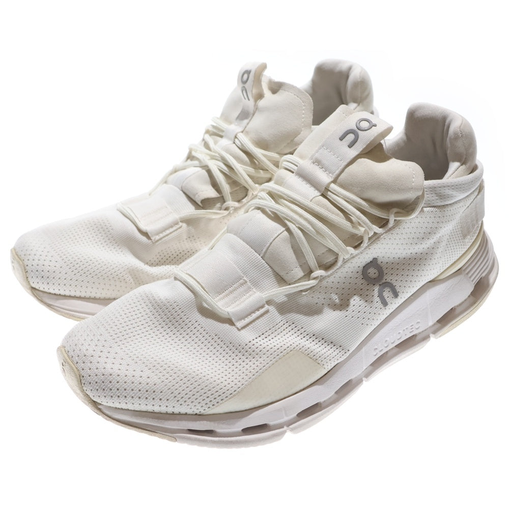 On(オン) CLOUDNOVA ALL WHITE クラウドノヴァ オールホワイト ローカットスニーカー ホワイト 99118